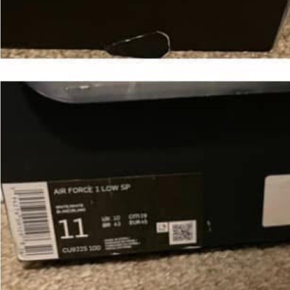 Air Force 1 low Supreme - size 11 - Picture 5 of 5
